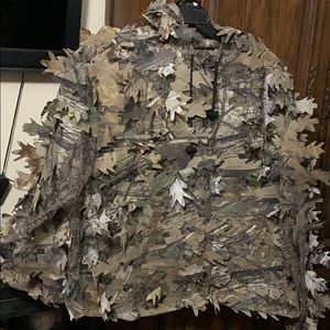 Real tree men’s hunting suit